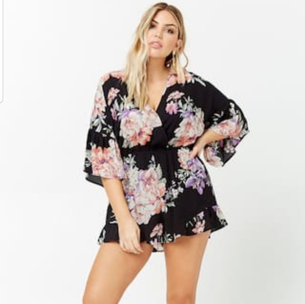 Floral Romper